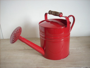 Arrosoir en métal galvanisé de grande capacité, avec revêtement en poudre, pour la maison, la décoration de jardin et l'agriculture. - Product Image 2