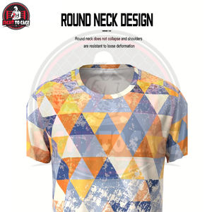 Camiseta Deportiva para Hombre, con Estampado Gráfico, Protección Solar, Manga Corta, Transpirable, Corte Regular, Cuello Redondo, Ecológica - Product Image 3