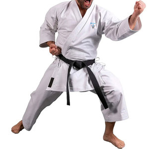 Servicio OEM, Uniforme de Karate Transpirable de Manga Larga Unisex de Poliéster/Algodón, para Prácticas de Artes Marciales, Academias y Clases - Product Image 1