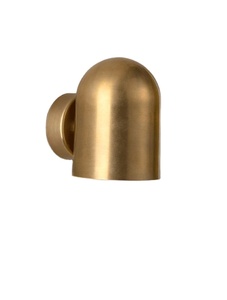 Lampe murale géométrique en laiton antique METAL WAVE modèle 10302, aspect vintage, installation et entretien faciles, pour éclairage de chevet - Product Image 3
