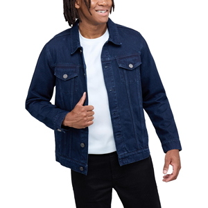 Elegant Style Mens Denim Jacket Slim Fit Long Sleeve Jean Coat Formal Business Casual Jacket Soft Breathable Cotton Apparel - Product Image 4