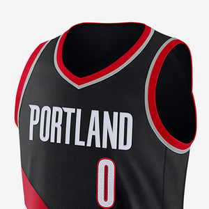 Maillot de basketball respirant imprimé pour la compétition et l'entraînement, durable, léger, de qualité supérieure, personnalisable pour club sportif, 100 % polyester - Product Image 5