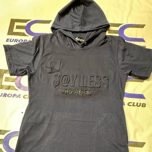 เสื้อยืดเจอร์ซีย์ผู้ชาย 100% ผ้าฝ้าย ปักลายนูน ระบายอากาศ แห้งเร็ว สไตล์สตรีท ทรงปกติ คุณภาพสูง มีฮู้ด  สั่งซื้อขั้นต่ำน้อย - Product Image 1