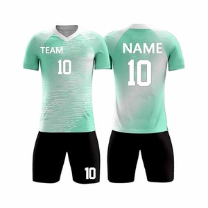 Uniformes de fútbol totalmente sublimados, personalizados con el nombre del equipo y número, conjunto de camisetas 100% poliéster - Product Image 4