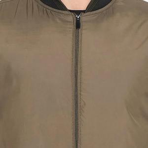 2026 Wholesale High Quality Waterproof Men's Zipper <b>Bomber</b> <b>Jacket</b> 100% Silk Casual Winter OEM Customized Color Thick Knitted - Product Image 5