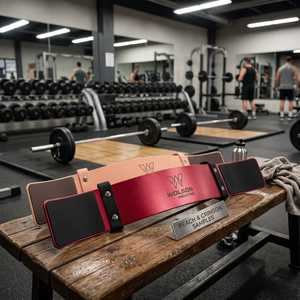 สายรัดแขนเสริมแรงแบบ Ergonomic Heavy Strength Arm Blaster ทำจากยางลาเท็กซ์ น้ำหนักเบา ช่วยพยุงข้อศอกสำหรับการฝึกเวท ออกกำลังกาย ป้องกันการลื่น - Product Image 4