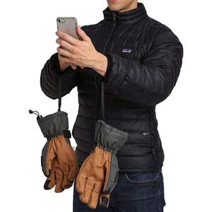 Gants de Ski d'hiver en cuir de haute qualité, manchette, usféeté, avec cordon de serrage ajustable - Product Image 6