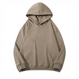 Sweat-shirt à capuche unisexe surdimensionné en molleton doux, mélange de coton, manches longues, décontracté, avec poche kangourou - Product Image 5