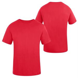 Fabricante de Camisetas Personalizadas con Paneles Cortados y Cosidos, Camiseta Estilo Béisbol con Manga Raglán, Venta al Por Mayor, Tallas Grandes, Algodón - Product Image 3