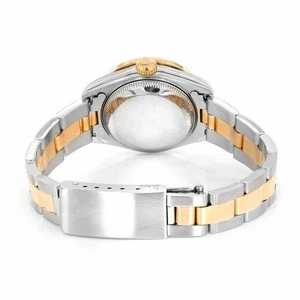 Luxury Moissanite <b>Diamond</b> <b>Watch</b> Black Dial Two Tone Gold Silver Automatic Mechanical Stainless Steel Hip Hop Wristwatch - Product Image 4