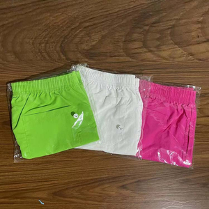 <b>Men</b> Solid Color Quick Dry Drawstring Board Shorts Mid Waist Casual Swim <b>Trunks</b> Woven Polyester Short Length - Product Image 3