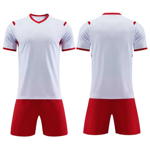Uniformes de Fútbol Deportivos Profesionales, Traje de Entrenamiento Estampado, Talla Personalizada, Unisex, Secado Rápido, Transpirable, Color Sólido, Todas las Temporadas, Adulto - Product Image 4