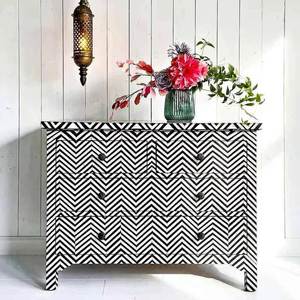 Commode de rangement de luxe en os incrusté pour épices et bijoux, faite à la main, écologique et multifonctionnelle pour cuisine, chambre et bureau - Product Image 1