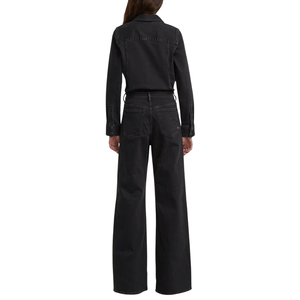 Combinaison en jean pour femme, décontractée, mignonne, respirante, broderie, coupe classique, style western, une pièce, utilitaire, vente en gros - Product Image 3