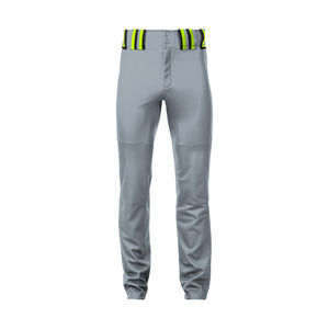 100% hoogwaardige honkbalbroeken unisex premium kwaliteit uniek design 100% polyester op maat snel drogend ademend alle maten OEM - Product Image 2