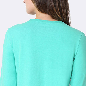 เสื้อแรชการ์ดแขนยาวสำหรับผู้หญิง สีเขียวอมฟ้า ป้องกันรังสียูวี เสื้อแขนยาวสำหรับกิจกรรมกลางแจ้ง - Product Image 6