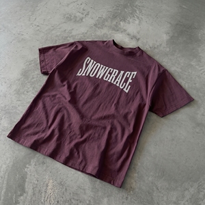 T-shirt à manches courtes pour homme Snowgrace, coupe ample, 100% coton jersey, col rond, décontracté, écologique, impression sérigraphique - Product Image 3