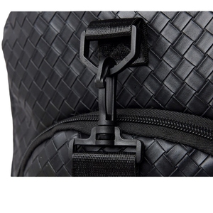Sac de sport tendance en cuir PU avec logo personnalisé, grande capacité, imperméable, avec compartiment à chaussures - Product Image 6