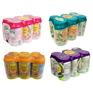 Venta al por mayor de Chupa Chups, refresco de fresa con crema, hecho en Corea, 345 ml, paquete de 24 cajas para minoristas de dulces. - Product Image 3