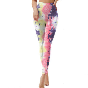 Nouvelles tendances 2026 : Leggings de sport taille haute non transparents, en nylon et élasthanne doux de qualité supérieure, pour la vente en gros. - Product Image 4