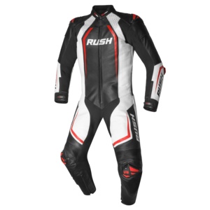 Combinaisons de course en cuir pour hommes Rushmoto Sports - Grande taille, respirantes, séchage rapide, imperméables, anti-UV, manches longues, protection pour moto - Product Image 5
