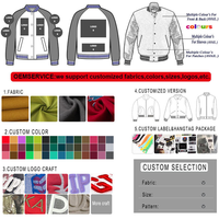 Veste de baseball de style streetwear de haute qualité LAYENNE pour hommes, avec broderie, manches en cuir PU, col personnalisé, veste de baseball tendance