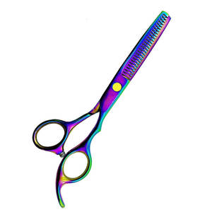 Ensemble de ciseaux de barbier en acier inoxydable personnalisés en gros pour usage domestique et salons de beauté - Product Image 2