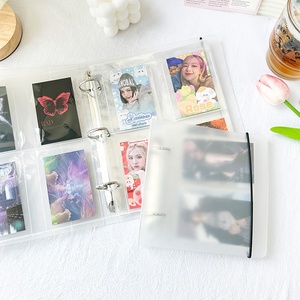 Natural Touch 3 classeur à anneaux organisateur peut contenir des protecteurs de <span class=keywords><strong>page</strong></span> de livre de recettes en papier grande vue claire <span class=keywords><strong>D</strong></span> anneau transparent - Product Image 1