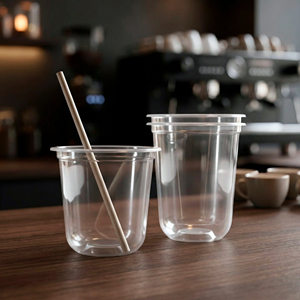 Transparent Disposable PP <b>Cup</b> For Beverage 16/22oz <b>Plastic</b> <b>Cup</b> With 95mm Lid - Product Image 3