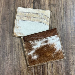 Porte-cartes en cuir de vachette de luxe de créateur Portefeuille RFID en cuir véritable de style classique Étui multi-cartes pour unisexe - Product Image 6