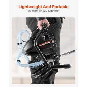 Spruzzatore di Vernice Elettrico Airless 650W 3000PSI Modello D0100X372M6 con 0.25GPM per Pittura Efficiente - Product Image 6