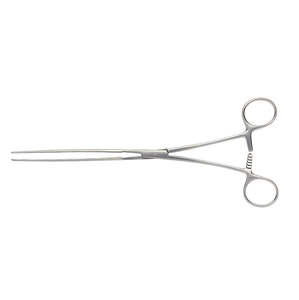 Pinza Intestinal Kocher de Acero Inoxidable, Manual, con Dientes Longitudinales, Instrumento Quirúrgico, Diseño Recto, Surgiright - Product Image 1