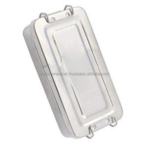 Caja de Instrumentos Médicos WARSAW con Ganchos, Certificada por ISO y CE, Instrumentos de Acero Inoxidable |   Portaagujas - Product Image 3
