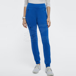 Tenues d'infirmières professionnelles pour femmes, tissu tricoté léger et extensible, haute qualité, usage hospitalier - Product Image 5