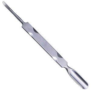New Cuticle Pusher 2 in 1 Professional Nail Pusher Spatula Pusher Stainless Steel for Manicure Pedicure <b>Trimmer</b> With Custom Logo - Product Image 2