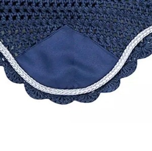 Voile anti-mouches en maille durable pour chevaux, bonnet d'oreille, produit d'équitation personnalisable, haute qualité, toutes options de design - Product Image 3