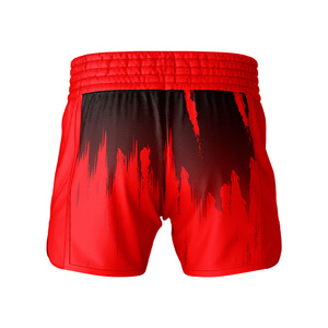 กางเกงมวยไทย MMA 4 Games สีเหลืองดำ พิมพ์ลายแบบ Sublimation แห้งเร็ว สำหรับผู้ใหญ่ ยูนิเซ็กซ์  สำหรับกีฬาผสมหลายประเภท ทรงปกติ - Product Image 6