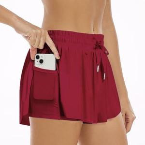 Shorts de Mariposa para Niñas, Falda Fluida para Baile, Skorts Deportivos, Ropa Juvenil, Conjuntos Preppy para Adolescentes, Shorts para Correr con Volantes para Niñas - Product Image 3