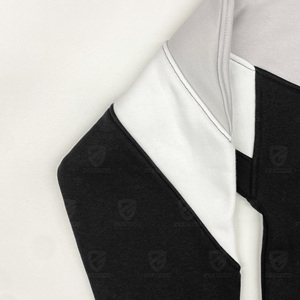 Sweat-shirts et sweats à capuche streetwear unis pour hommes, en coton épais, coupe oversize à épaules tombantes, personnalisables avec logo, pour la vente en gros - Product Image 2