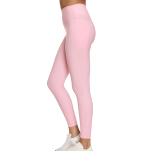 Leggings de yoga taille haute pour femme, élastiques, en nylon et élasthanne, unis, avec contrôle du ventre, vêtements de sport personnalisés - Product Image 2