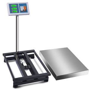 Bilancia Digitale da Pavimento con Capacità di 660 Libbre, in Acciaio Inossidabile, per Spedizioni e Uso Postale, con Unità in kg - Product Image 4