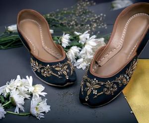 Women Girls Ladies <b>Khussa</b> - 2025 Wholesale High Quality Casual Women Khusa Shoes New design - Product Image 4