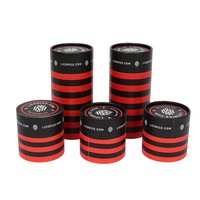 Boîte cylindrique en carton personnalisée, tube en papier rond, emballage pour boîtes cadeaux cosmétiques