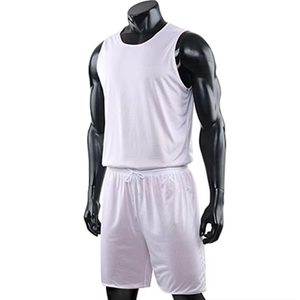 Reversible Basketball Uniform Set Double Sided Breathable Quick Dry Mesh Jersey Shorts Custom Team Sportswear - Product Image 2