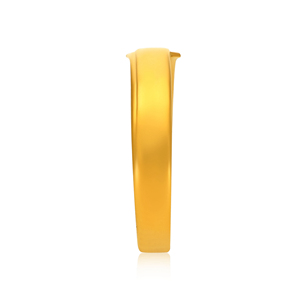 Classic <b>Plain</b> Polished Gold Band <b>Ring</b> for Women & Men Minimalist Everyday Wedding Band Jewelry Minimal Finger <b>Ring</b> - Product Image 4