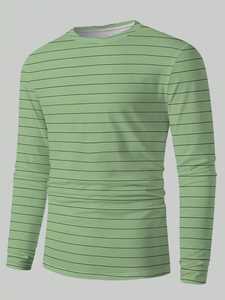 เสื้อยืดผู้ชายคอตตอนแท้ 100% คุณภาพดี ขายส่ง เสื้อยืดคอกลม แขนยาว สไตล์สตรีทแวร์ลำลอง พิมพ์ลาย 3 มิติ - Product Image 6