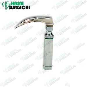 เครื่องมือส่องกล่องเสียงแบบใยแก้วนำแสง 5 ใบมีด คุณภาพสูง ยี่ห้อ Macintosh ใช้ซ้ำได้ ผลิตจากเหล็กกล้าผ่าตัด Hasni ได้รับการรับรองมาตรฐาน CE ISO - Product Image 4