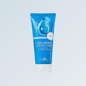 โฟมล้างหน้าขายดีที่สุด Pretty Skin Hyaluronic Cream Cleansing Foam 150 มล. โฟมล้างหน้าเกาหลี - Product Image 5