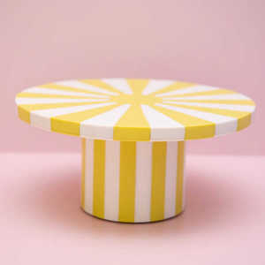 Premium Bone & Resin <b>Cake</b> Stand Set | Eco-Friendly <b>Tiered</b> Dessert Display | Customizable Colors for Party Décor - Product Image 2