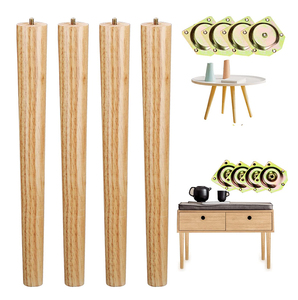 Minimalist Style Coffee <b>Table</b> <b>Legs</b> Design for Living Room Furniture Solid Wood <b>Table</b> Base with Simple Modern & Durable Structure - Product Image 6
